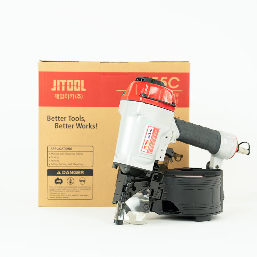 Jn55c 2.1-2.5 Gauge Industrial Coil Nailer 32-57mm