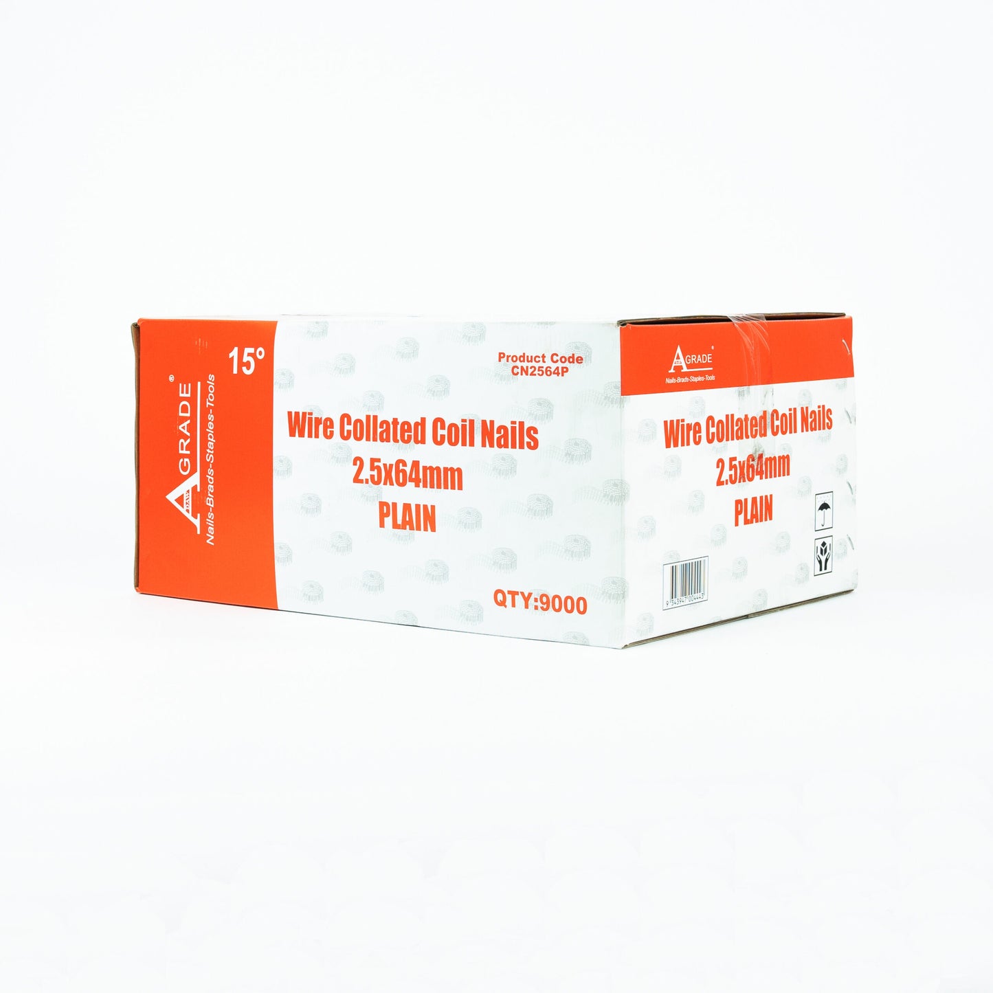 15° Wire Collated Coil Nails – Smooth Shank