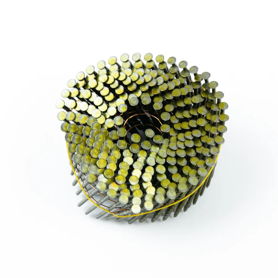 15° Wire Collated Coil Nails  Screw Shank