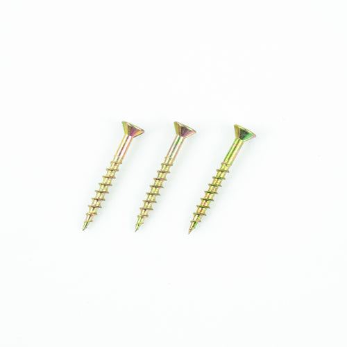 Chipboard Screws Zinc Yellow
