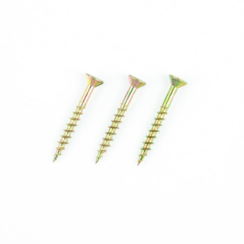 Chipboard Screws Zinc Yellow