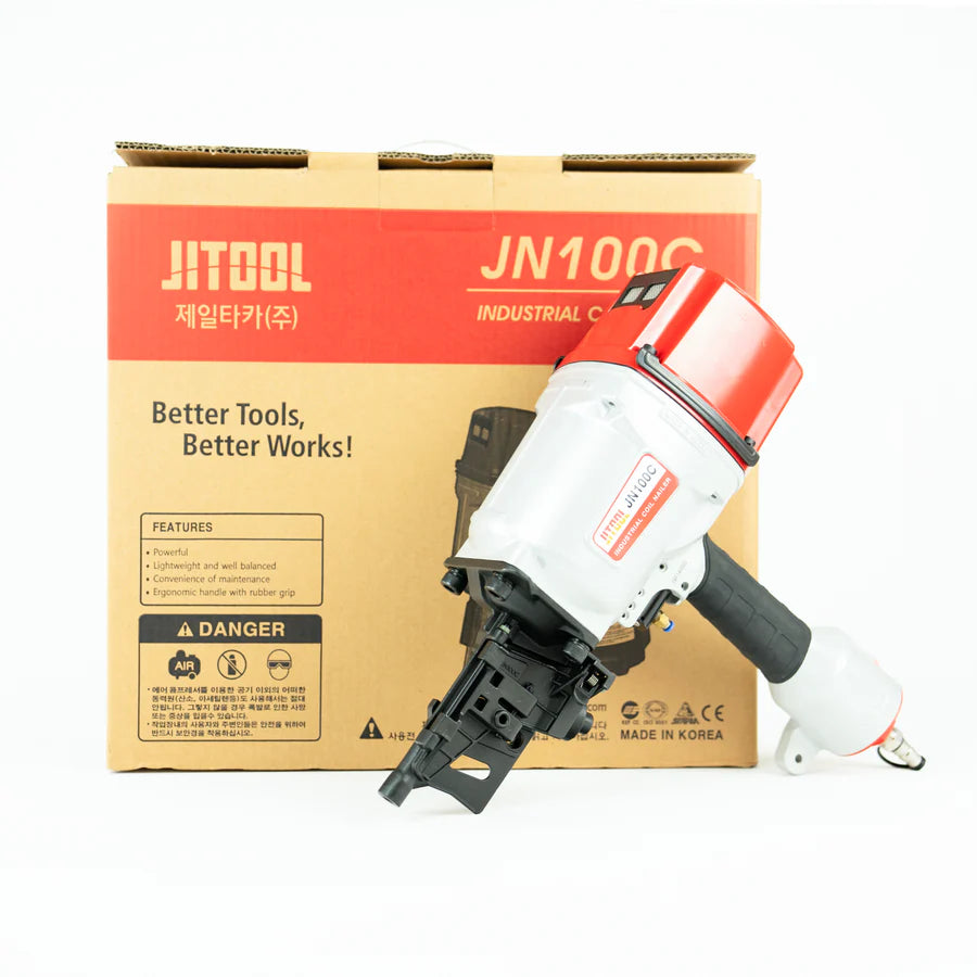 JN100c 2.8-3.3 Gauge Industrial Coil Nailer 50-90mm
