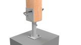Zinc-Nickel Coated VUEBOLT Post Support Bolts