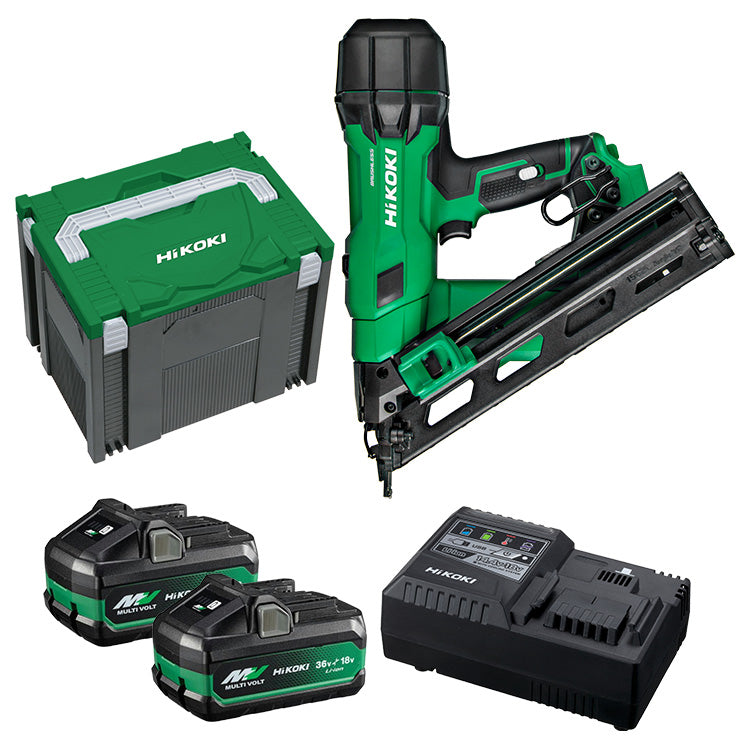 18V | Gasless 15G Angle Finishing Nailer Kit