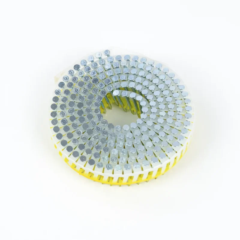 [2.5x32mm] 15° PLASTIC COLLATED HARDENED COIL NAILS